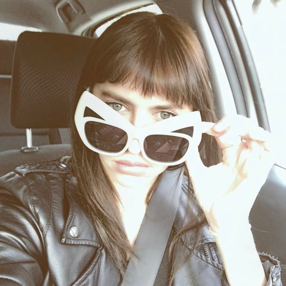 Perverse El Gato sunglasses Flesh colored